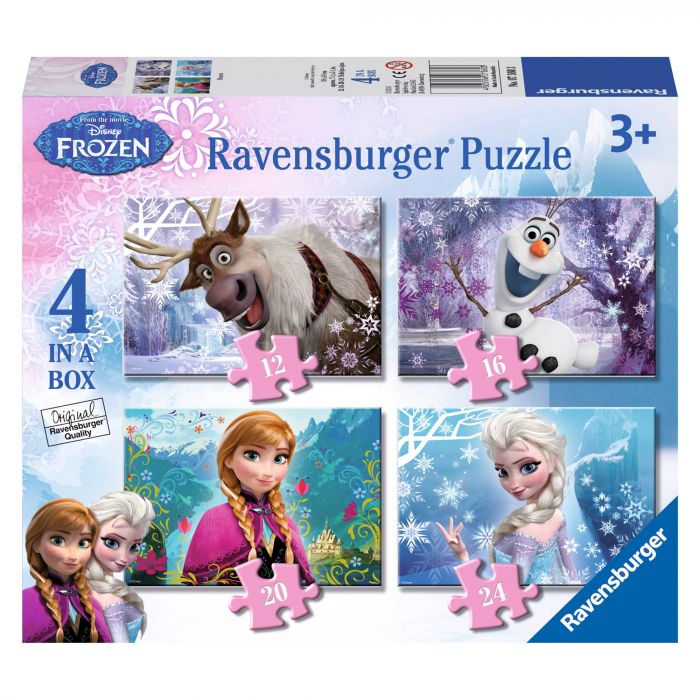Moral education image Reduction Puzzle Frozen 12/16/20/24 piese Ravensburger - Puzzle - Puzzle - Jucarii