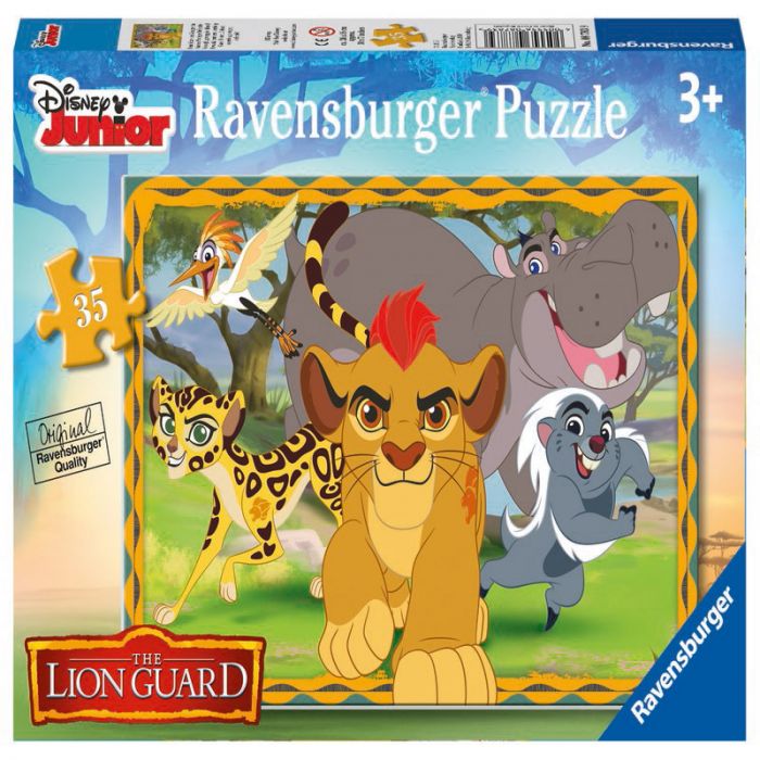 Puzzle Garda felina 35 piese Ravensburger