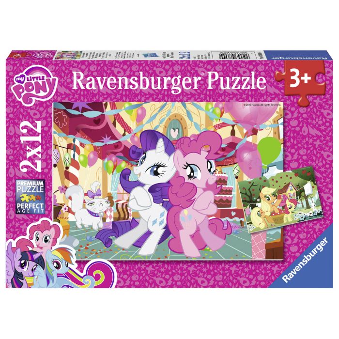 Puzzle Micul meu ponei 2 x 12 piese Ravensburger