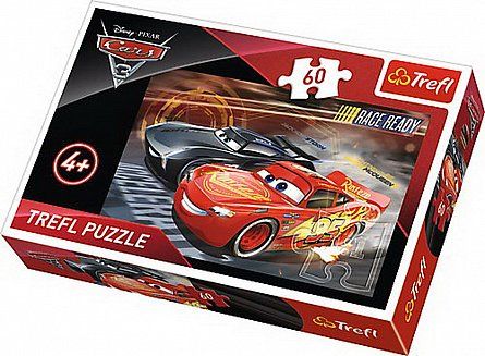 Puzzle 60 Cursa Cars 3 Trefl