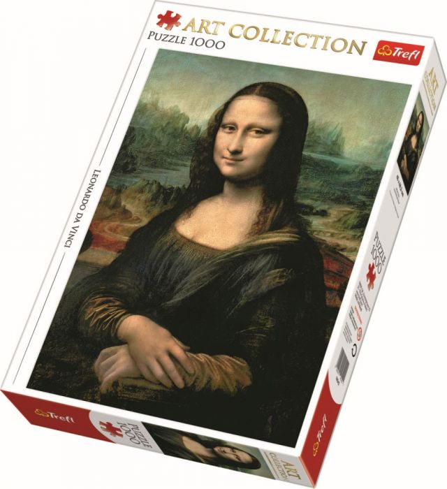 Puzzle Mona Lisa Trefl, 1000 piese, 14 ani+