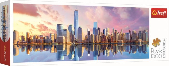 Puzzle panorama Manhattan Trefl, 1000 piese, 15 ani+