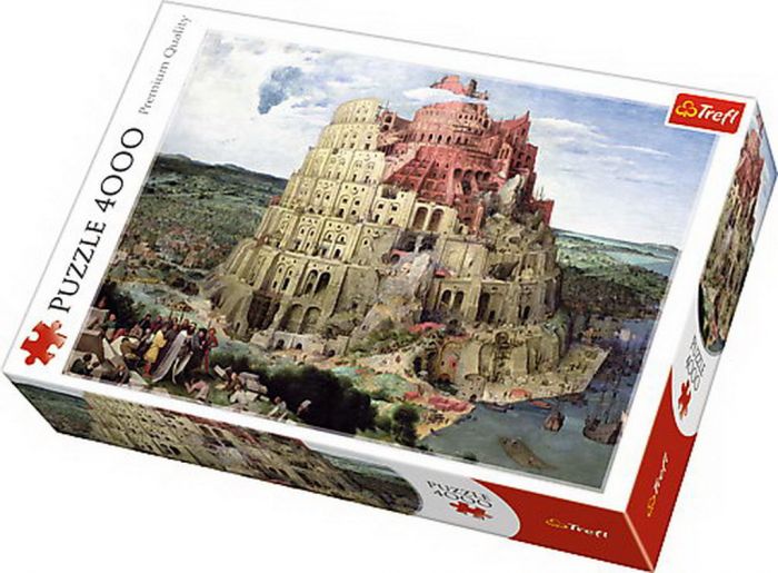 Puzzle Trefl 4000 Turnul Babel
