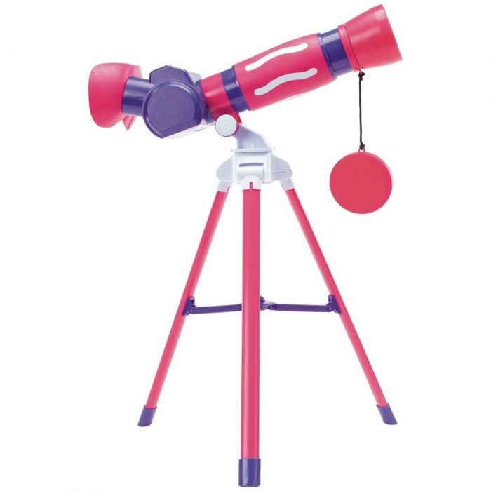 Primul meu telescop Educational Insights, Roz, 4 ani+