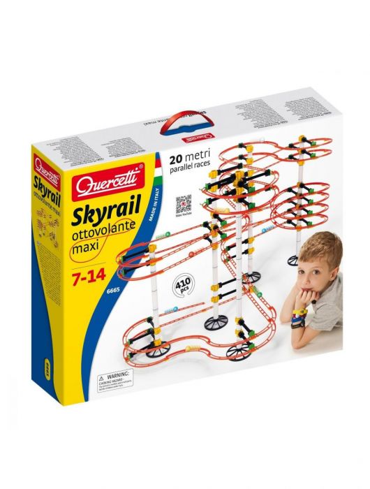 Set de constructii Skyrail Maxi 20m Quercetti, 7 ani+