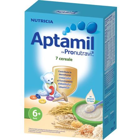 Cereale Aptamil 7 Cereale, 250 g, 6 luni+