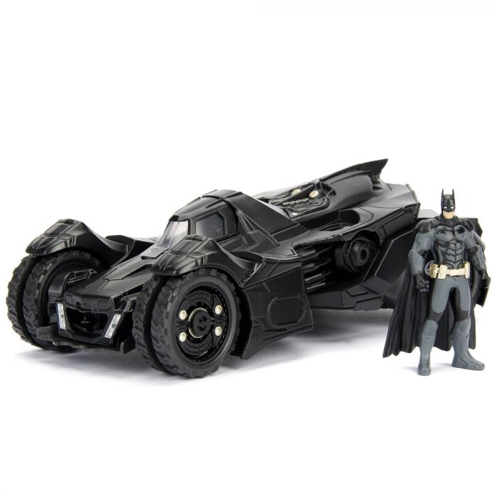 Figurina Batman Arkham Knight cu Batmobile Jada Toys, 8 ani+