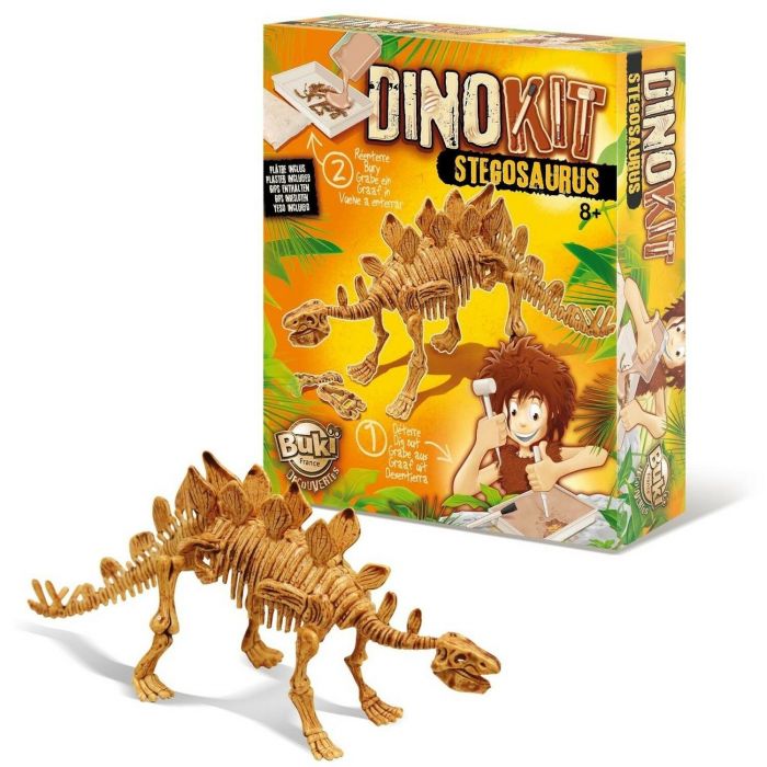 Paleontologie Dino Kit Stegosaurus Buki, 8 ani+