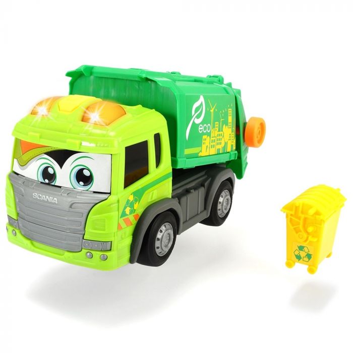 Masina de gunoi Happy Scania Dickie Toys, 2 ani+