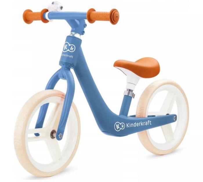 Bicicleta fara pedale Kinderkraft Fly Plus Blue Sapphire
