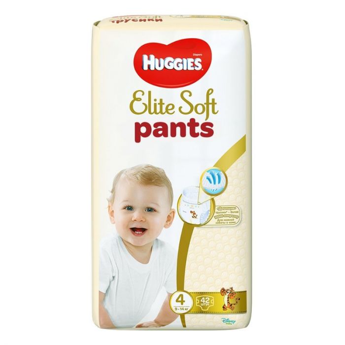 Scutece-chilotel Huggies Elite Soft Pants 4, Mega Pack, 9-14 kg, 42 buc