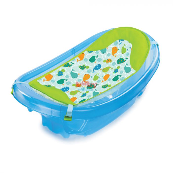 Set cadita si suport Sparkle and Splash Blue Summer Infant SE-09156

