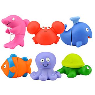 set forme animale marine plastic multicolor