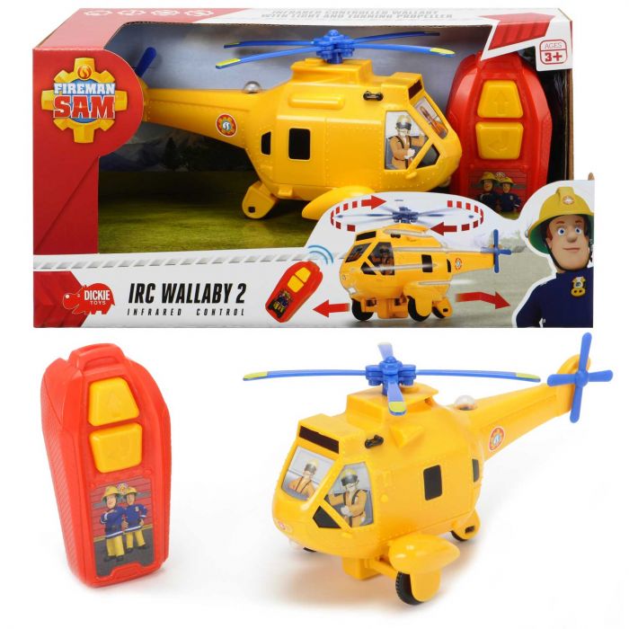 Elicopter cu telecomanda Wallaby Fireman Sam Dickie
