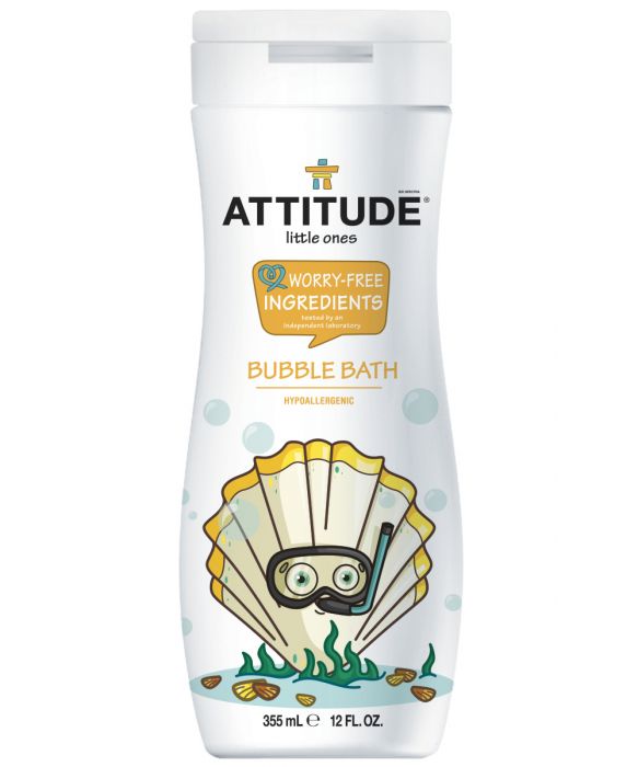 Spumant de baie pentru copii Attitude, 355 ml