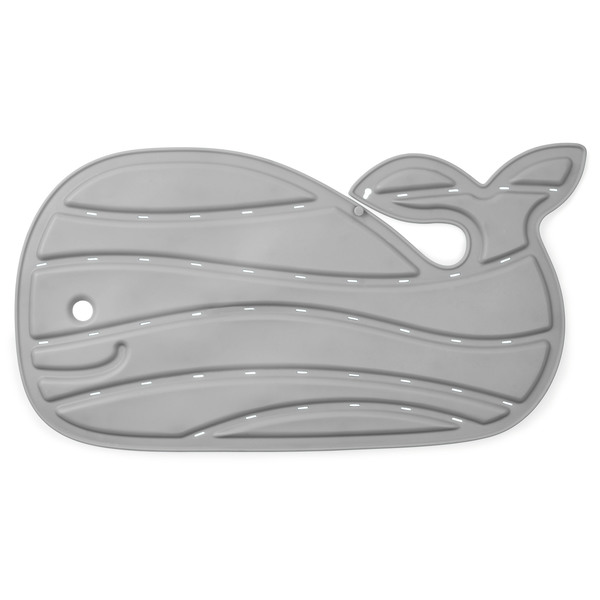 Covoras de baie antiderapant in forma de balena Moby Gri SKIP HOP