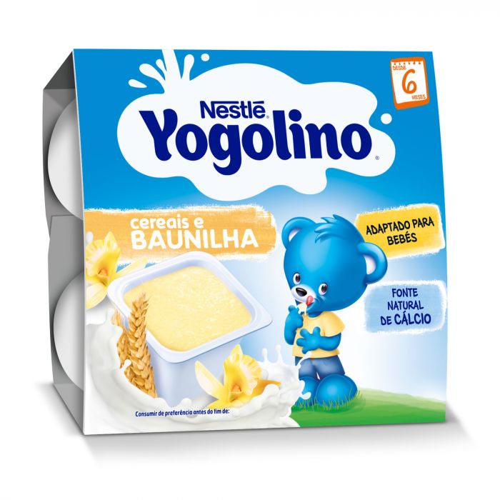 Gustare Nestle Yogolino Gris cu Lapte 4x100g